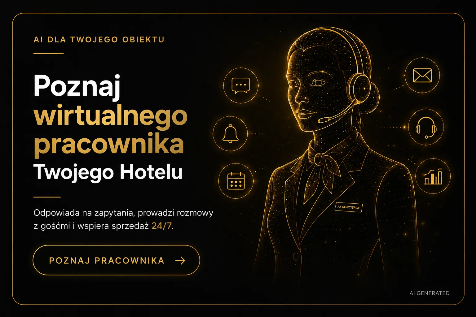 Wirtualny pracownik hotelu
